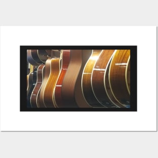 Acoustic Guitar Assortment 1 Posters and Art